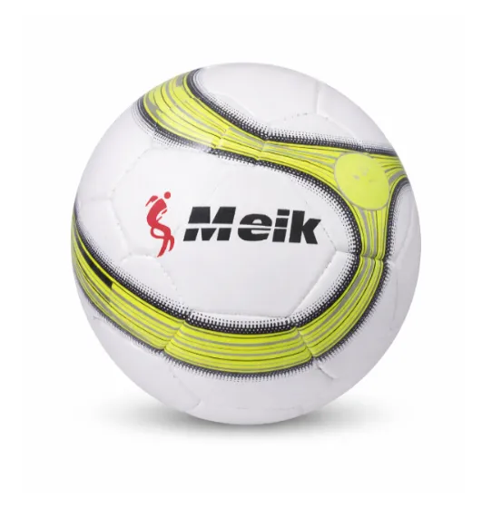 Minge de fotbal Size 5 Cowhide Pattern 6, verde, cod 2167D