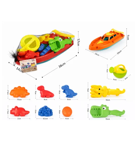Set de nisip cu barcă, cod 962107 Set de nisip cu barcă, cod 962107