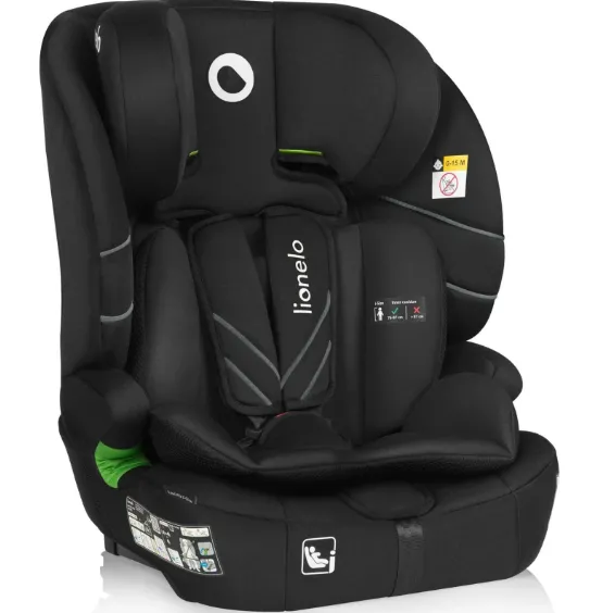 Scaun auto 76-150 cm (i-Size) Isofix Lionelo Levi Fix Black Carbon Scaun auto 76-150 cm (i-Size) Isofix Lionelo Levi Fix Black Carbon