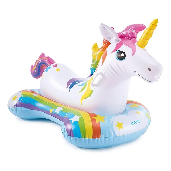  Pluta gonflabilă pentru copii UNICORN 163x86cm art. 57552