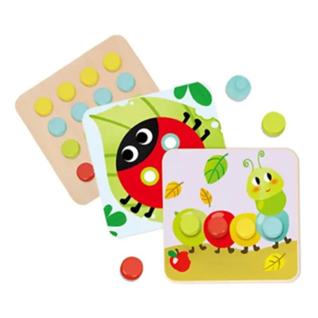 Mini mozaic din lemn „Insecte”, cod 57280 Mini mozaic din lemn „Insecte”, cod 57280