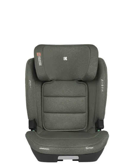 Scaun auto 100-150 cm (i-Size) Isofix Kikkaboo i-Scout Army Green Scaun auto 100-150 cm (i-Size) Isofix Kikkaboo i-Scout Army Green