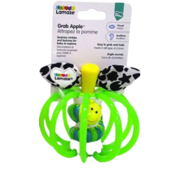 Jucăria zornăitoare „Prinde mărul verde” Jucăria zornăitoare „Prinde mărul verde”