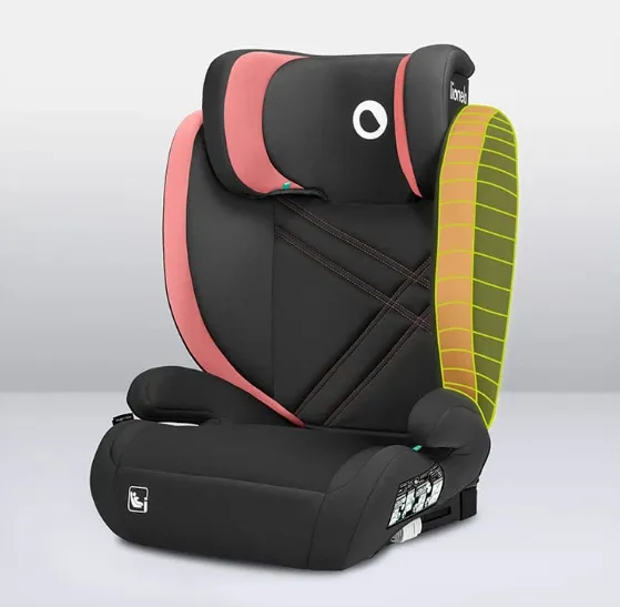 Scaun auto 100-150 cm (i-Size) Isofix Lionelo Hugo Pink Baby Scaun auto 100-150 cm (i-Size) Isofix Lionelo Hugo Pink Baby