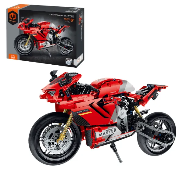 Set de construcție iM Master Mechanical Master „Motocicletă”, 557 piese