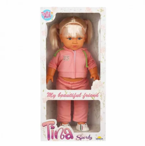 Păpușă TINA SPORTY, 2 piese, 45 cm. S00040051 Păpușă TINA SPORTY, 2 piese, 45 cm. S00040051