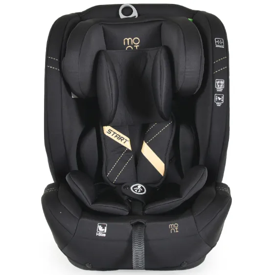 Scaun auto 76-150 cm (i-Size) Moni Start Black Scaun auto 76-150 cm (i-Size) Moni Start Black