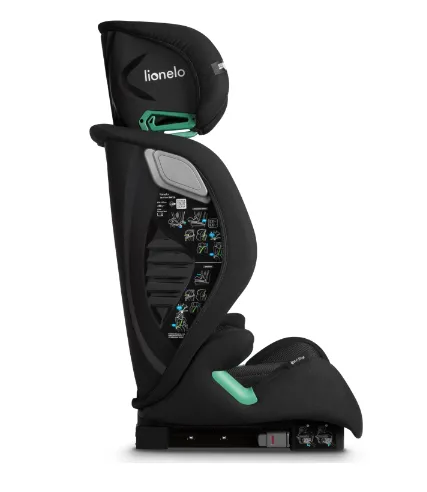 Scaun auto 100-150 cm (i-Size) Isofix Lionelo Igo Black Carbon Scaun auto 100-150 cm (i-Size) Isofix Lionelo Igo Black Carbon