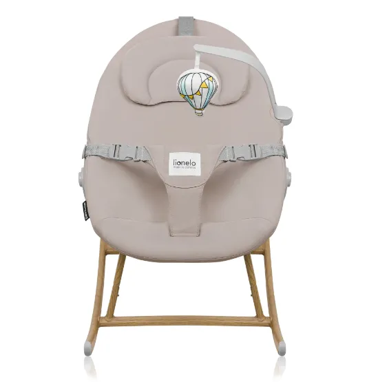 Scaun de masa 2 in 1 Lionelo Dalia Grey Stone Natural + Balansoar Scaun de masa 2 in 1 Lionelo Dalia Grey Stone Natural + Balansoar