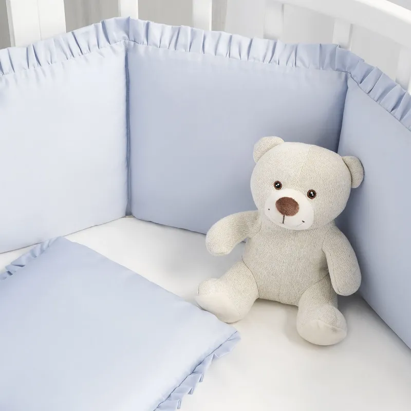 Protecție pentru patuț Perina Lovely Dream (LD1/4-04.10) Albastru Protecție pentru patuț Perina Lovely Dream (LD1/4-04.10) Albastru