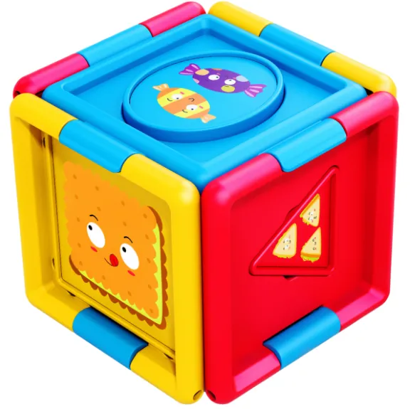 Jucarie de dezvoltare sorter „Cub logic” Jucarie de dezvoltare sorter „Cub logic”