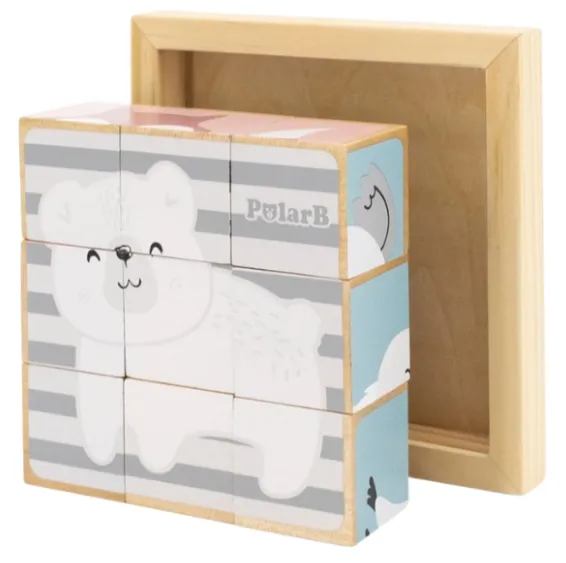 Puzzle-cuburi „Animăluțe” Puzzle-cuburi „Animăluțe”