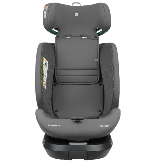Scaun auto 40-150 cm (i-Size) Isofix KikkaBoo i-Orbit Dark Grey, rotativ 360 Scaun auto 40-150 cm (i-Size) Isofix KikkaBoo i-Orbit Dark Grey, rotativ 360