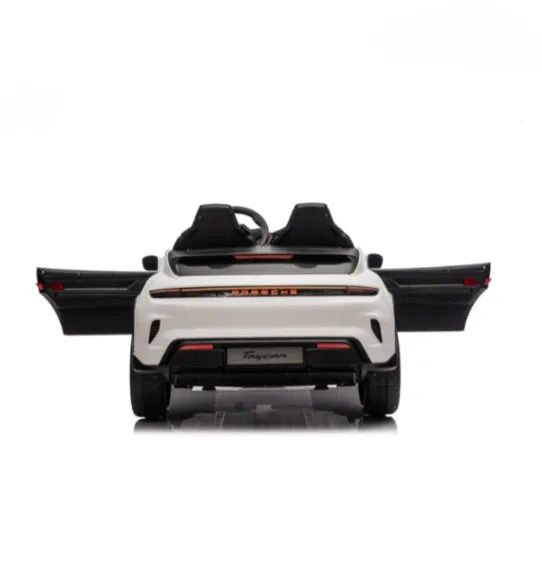 Mașină electrică GB Porsche Taycan Turbo S 24V5AH x 1.45W x 2, alb, cod 1582D Mașină electrică GB Porsche Taycan Turbo S 24V5AH x 1.45W x 2, alb, cod 1582D