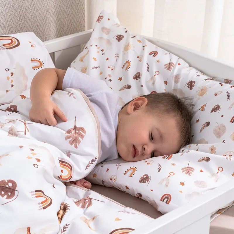 Lenjerie de pat pentru copii Perina Boho (BH3-01.1) Bej Lenjerie de pat pentru copii Perina Boho (BH3-01.1) Bej