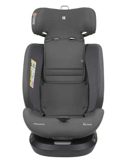 Scaun auto 40-150 cm (i-Size) Isofix Kikkaboo i-Hike Dark Grey, rotativ 360 Scaun auto 40-150 cm (i-Size) Isofix Kikkaboo i-Hike Dark Grey, rotativ 360