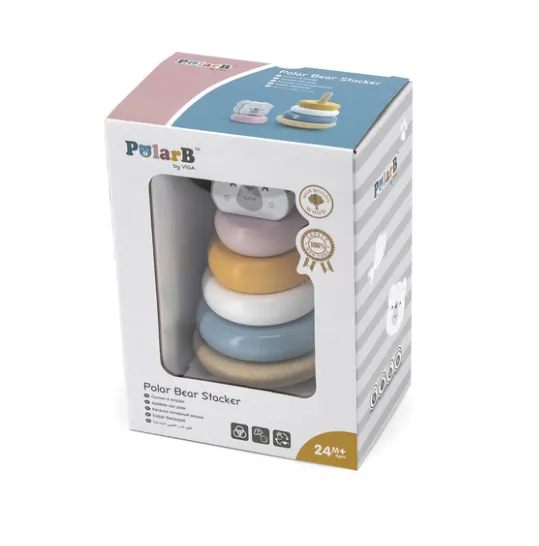 Piramidă pentru copii „Ursul polar” Piramidă pentru copii „Ursul polar”