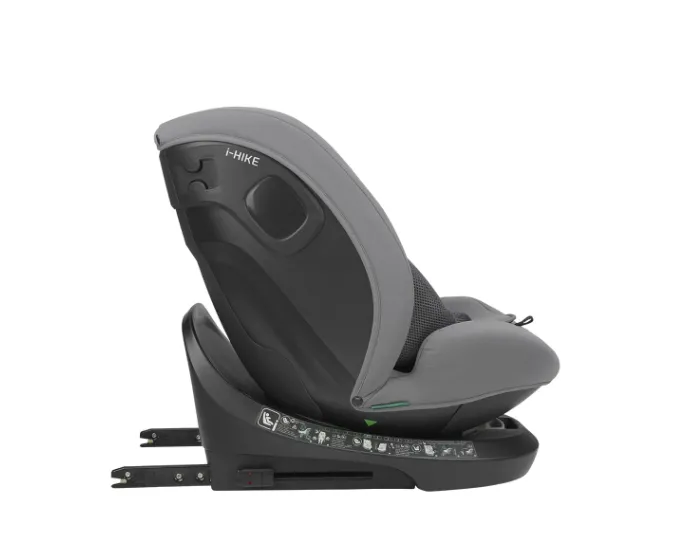 Scaun auto 40-150 cm (i-Size) Isofix Kikkaboo i-Hike Light Grey, rotativ 360 Scaun auto 40-150 cm (i-Size) Isofix Kikkaboo i-Hike Light Grey, rotativ 360