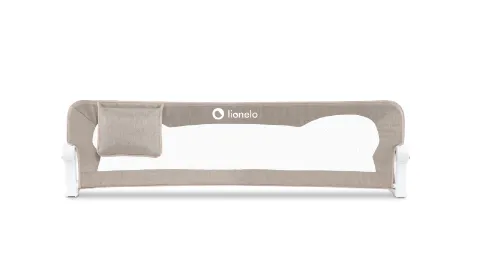 Barieră de protecție pentru pat Lionelo Eva Beige Melange, 150 cm Barieră de protecție pentru pat Lionelo Eva Beige Melange, 150 cm