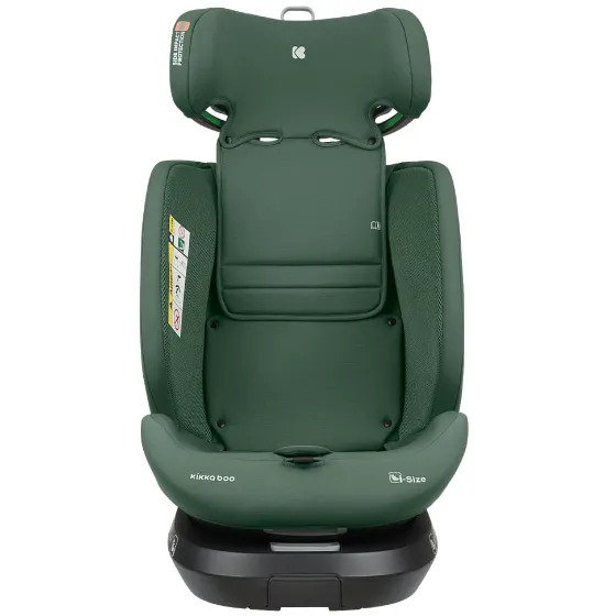 Scaun auto 40-150 cm (i-Size) Isofix KikkaBoo i-Orbit Army Green, rotativ 360 Scaun auto 40-150 cm (i-Size) Isofix KikkaBoo i-Orbit Army Green, rotativ 360