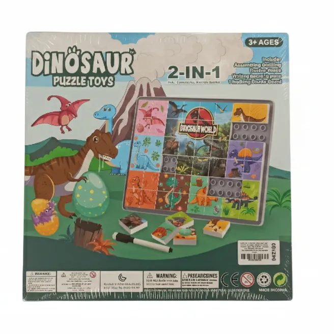 Set de colorat și puzzle Set de colorat și puzzle