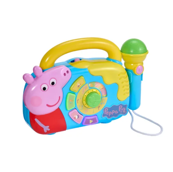 Boxă Muzicală-Karaoke „Purcelușa Peppa” Boxă Muzicală-Karaoke „Purcelușa Peppa”