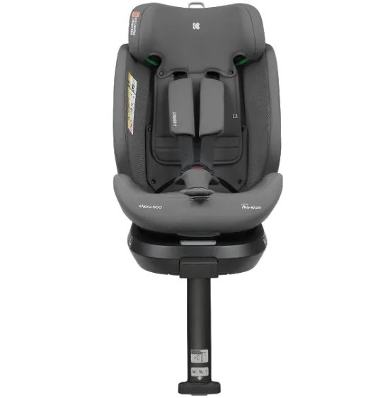 Scaun auto 40-150 cm (i-Size) Isofix KikkaBoo i-Orbit Dark Grey, rotativ 360 Scaun auto 40-150 cm (i-Size) Isofix KikkaBoo i-Orbit Dark Grey, rotativ 360