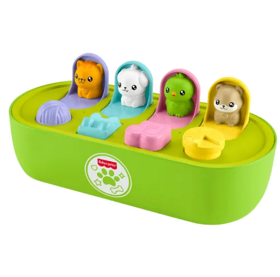 Jucărie educativă „De-a v-ați ascunselea cu animalele” de la Fisher Price Jucărie educativă „De-a v-ați ascunselea cu animalele” de la Fisher Price