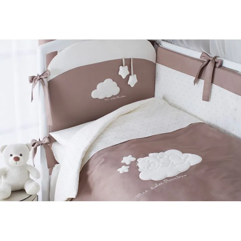 Lenjerie de pat pentru copii Perina Bambino (BB3-01.5) Cappuccino Lenjerie de pat pentru copii Perina Bambino (BB3-01.5) Cappuccino