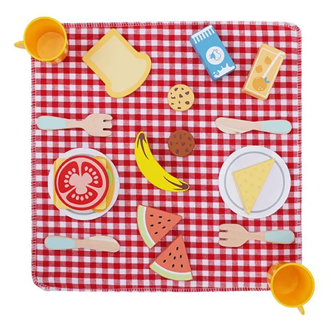 Coșulețul din lemn pentru picnic, cod 57370 Coșulețul din lemn pentru picnic, cod 57370