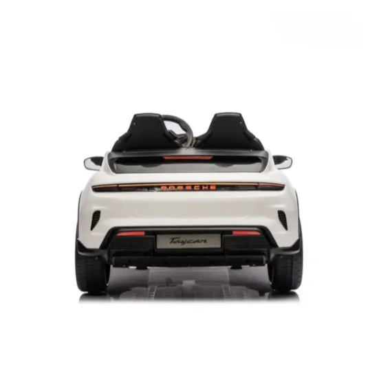 Mașină electrică GB Porsche Taycan Turbo S 24V5AH x 1.45W x 2, alb, cod 1582D Mașină electrică GB Porsche Taycan Turbo S 24V5AH x 1.45W x 2, alb, cod 1582D