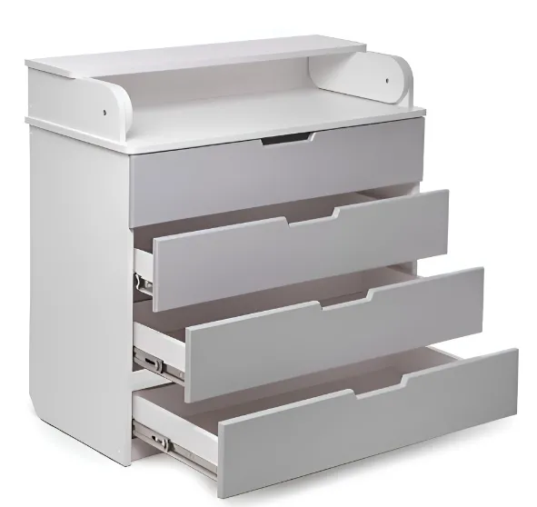 Comoda-măsuță de înfășat PernaMea HappyBaby 900 Light Grey Comoda-măsuță de înfășat PernaMea HappyBaby 900 Light Grey