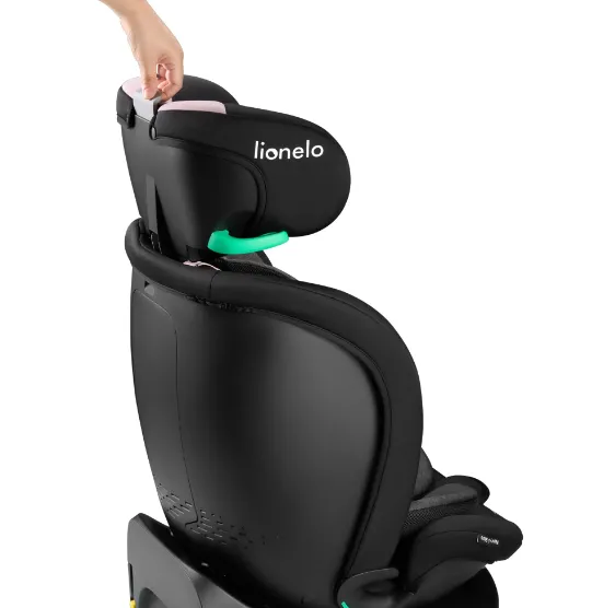 Scaun auto 40-150 cm (i-Size) Isofix Lionelo Navy Black Pink, rotativ 360 Scaun auto 40-150 cm (i-Size) Isofix Lionelo Navy Black Pink, rotativ 360