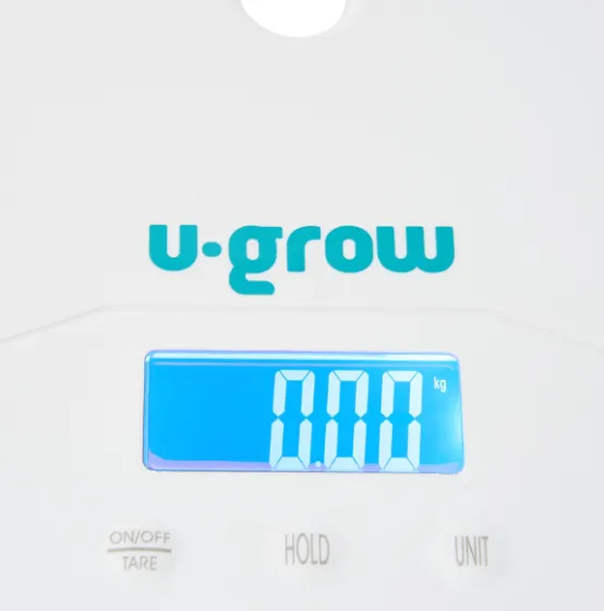Cântar 2 în 1 pentru bebeluși „U-Grow: funcție Bluetooth” Cântar 2 în 1 pentru bebeluși „U-Grow: funcție Bluetooth”