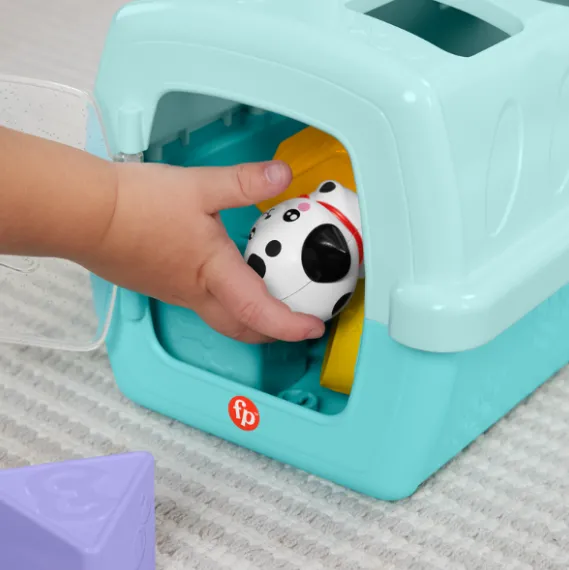 Fisher-Price Jucărie de sortare a formelor, „Transportor de animale” Fisher-Price Jucărie de sortare a formelor, „Transportor de animale”