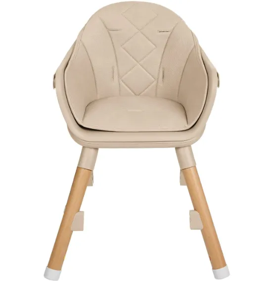 Scaun de masa 6 in 1 Kikkaboo Woody Beige Scaun de masa 6 in 1 Kikkaboo Woody Beige