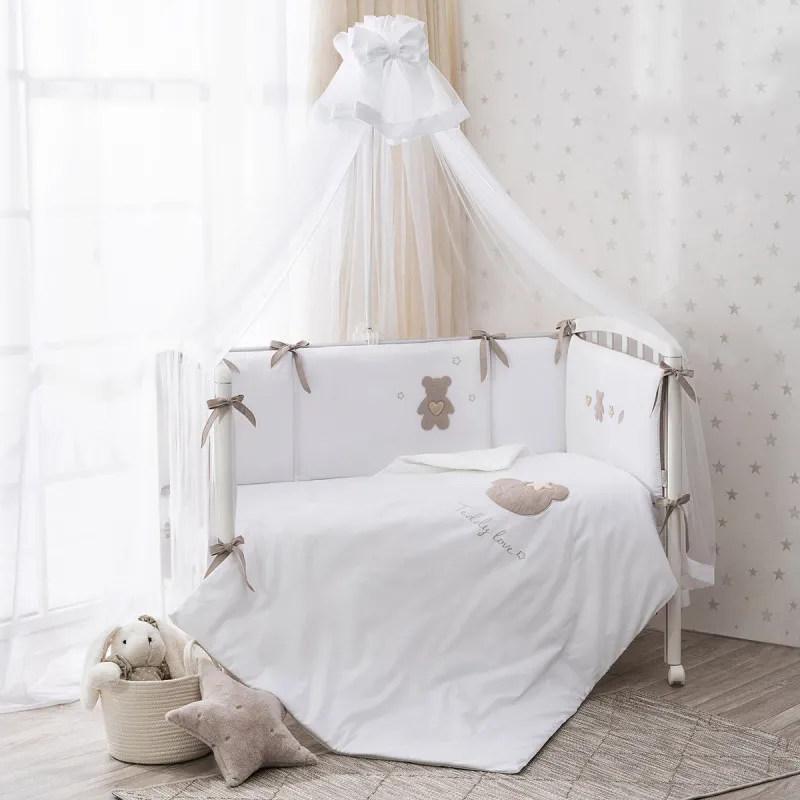 Lenjerie de pat pentru copii Perina Teddy Love (TL6-01.12) Bej