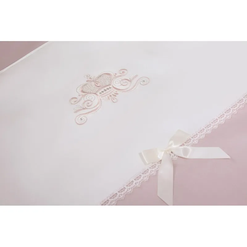 Lenjerie de pat pentru copii Perina Estelle Oval (EO7-125х75) Alb Lenjerie de pat pentru copii Perina Estelle Oval (EO7-125х75) Alb