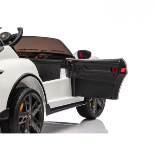 Mașină electrică GB Porsche Taycan Turbo S 24V5AH x 1.45W x 2, alb, cod 1582D Mașină electrică GB Porsche Taycan Turbo S 24V5AH x 1.45W x 2, alb, cod 1582D