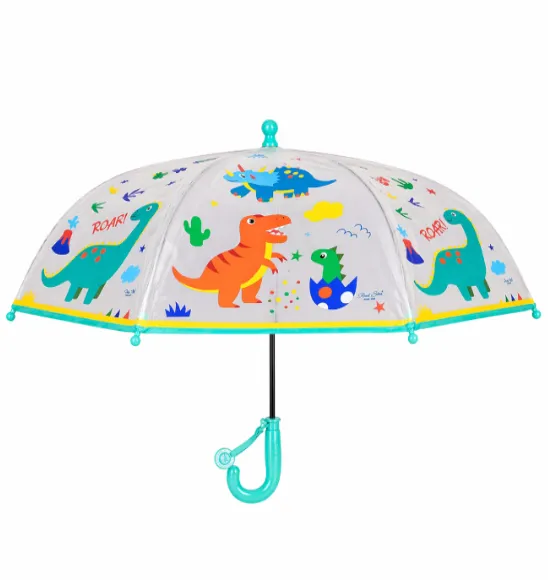 Umbrelă pentru copii cu dinozauri, cod 2500D