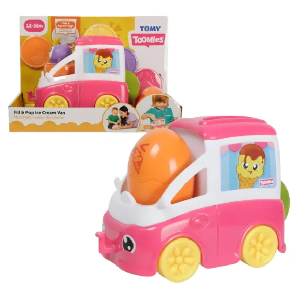 Jucărie educativă Tomy Furgonetă cu Înghețată