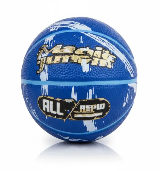 Minge de baschet Size 7 High-Foam Rubber, albastră, cod 2212D