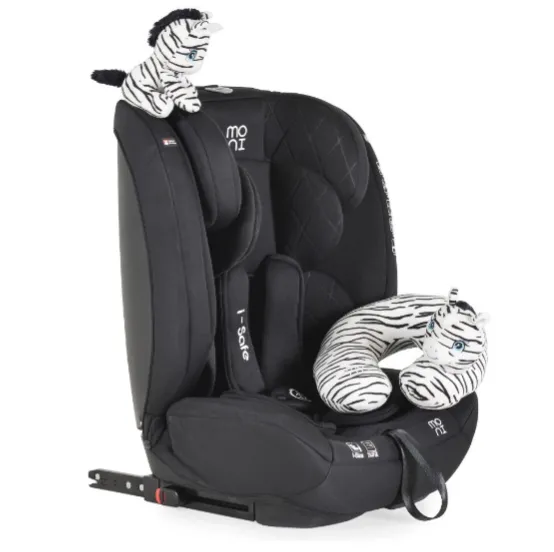 Scaun auto 76-150 cm (i-Size) Isofix Moni Isafe Black