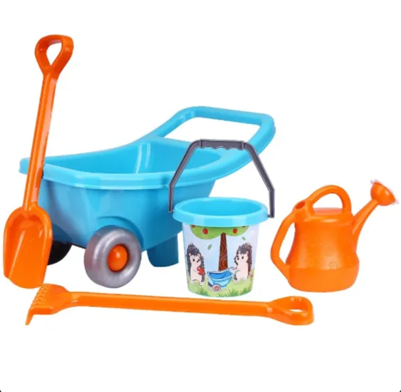 Set pentru nisip cu roabă și accesorii, Technok (4265)
