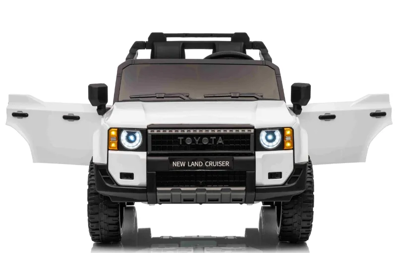 Mașină electrică pentru copii Toyota LC250, 12V10Ah, 30W x2, albă, ABL-L9 Mașină electrică pentru copii Toyota LC250, 12V10Ah, 30W x2, albă, ABL-L9