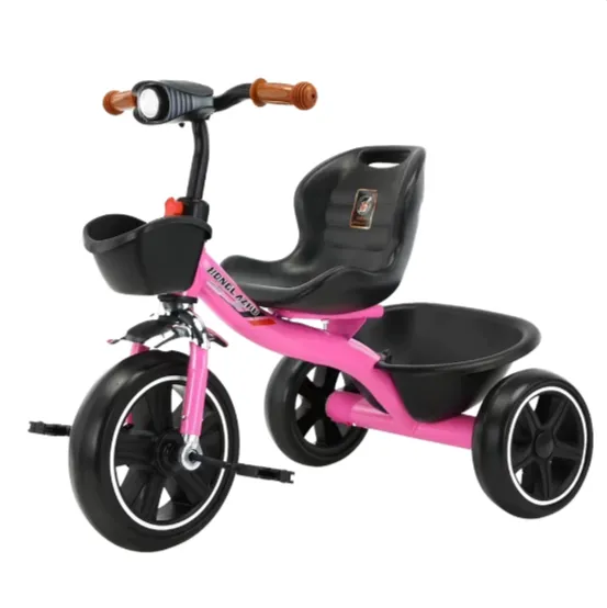 Tricicletă pentru copii cu claxon, 4 culori (42357) Tricicletă pentru copii cu claxon, 4 culori (42357)