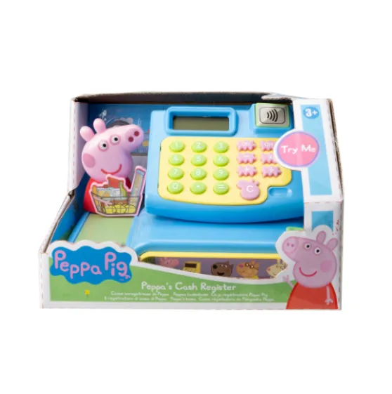 Casa de marcat cu accesorii „Purcelușa Peppa” Casa de marcat cu accesorii „Purcelușa Peppa”