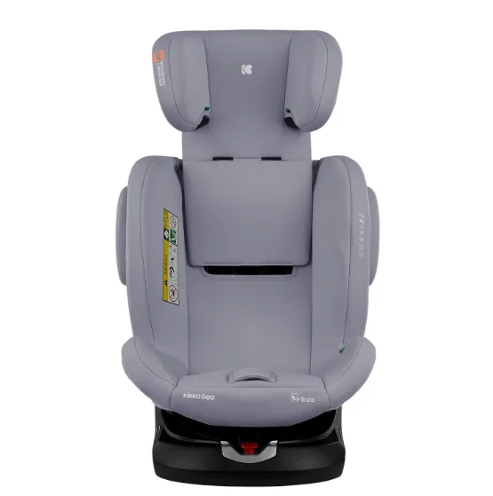 Scaun auto 40-150 cm (i-Size) Isofix Kikkaboo i-Felix Light Grey, rotativ 360 Scaun auto 40-150 cm (i-Size) Isofix Kikkaboo i-Felix Light Grey, rotativ 360