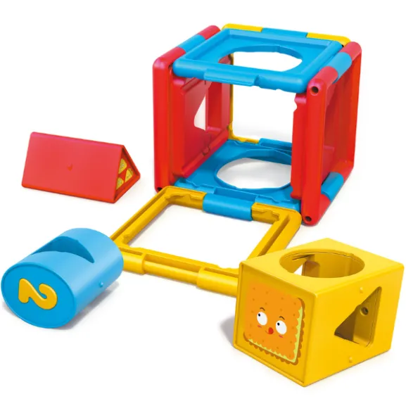 Jucarie de dezvoltare sorter „Cub logic” Jucarie de dezvoltare sorter „Cub logic”