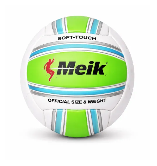 Minge de volei Size 5 Machine-Stitched, verde, cod 2191D